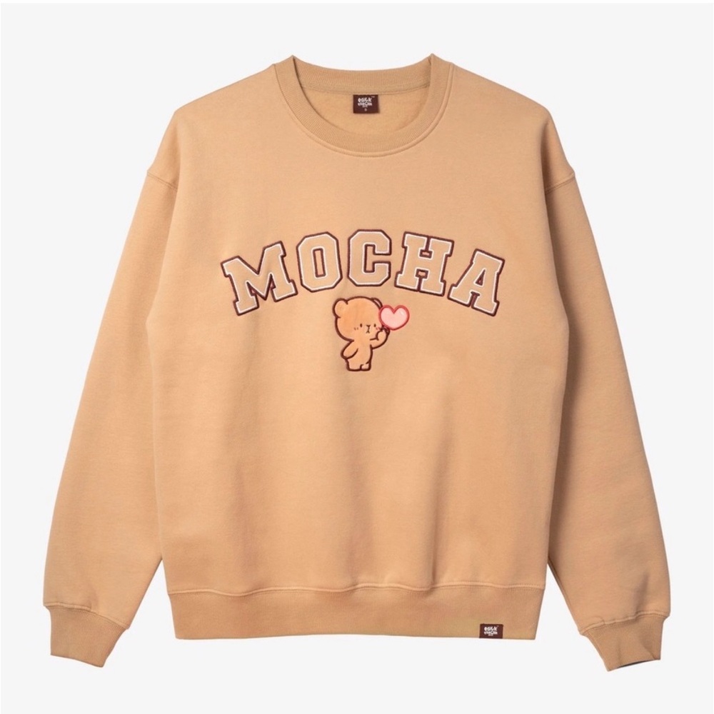 Mocha Crewneck Sweatshirt